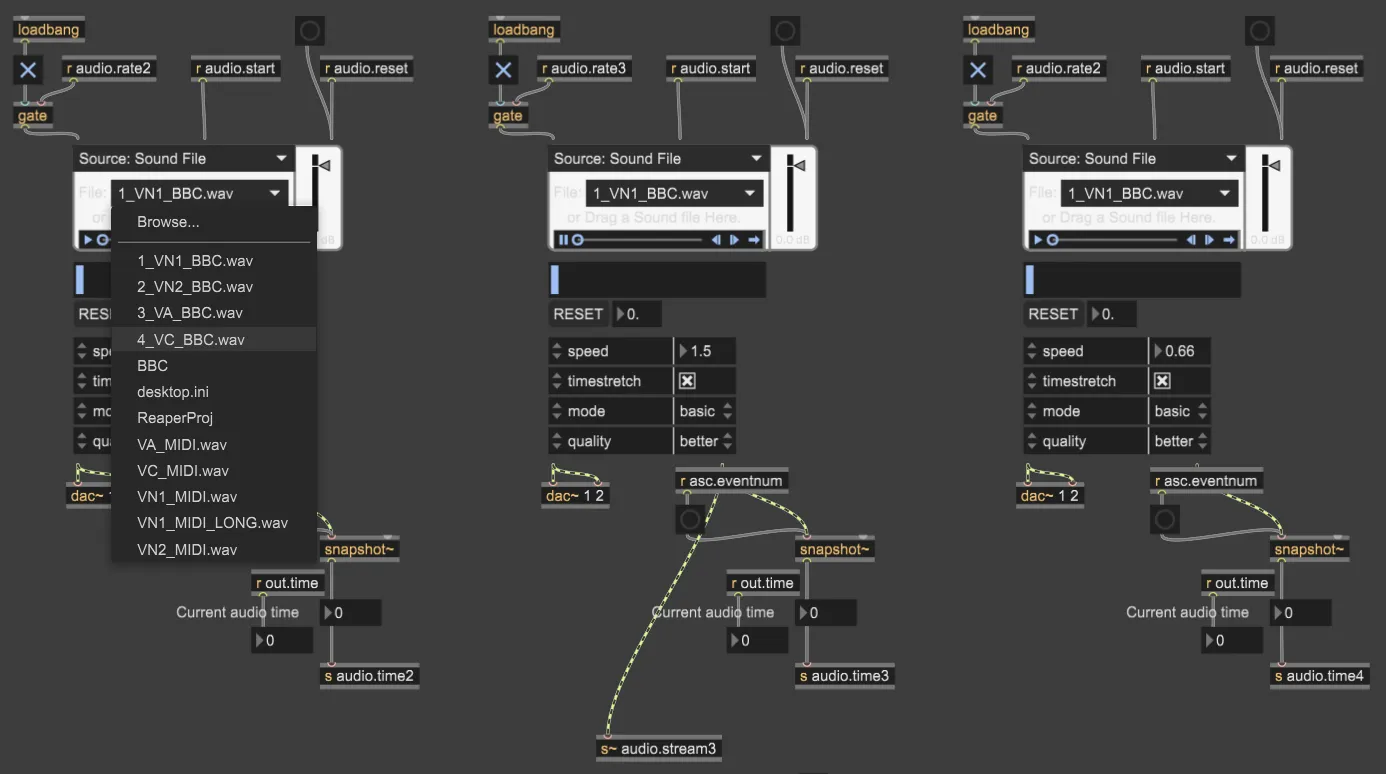 Setting Audio Files for other players